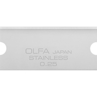 Glass Scraper Replacement Blades, Single Style Auto-Cam