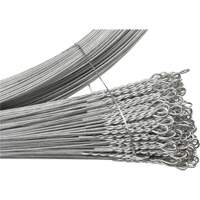 Baling Wire, Galvanized, 13-1/2' L, 13 ga. Auto-Cam