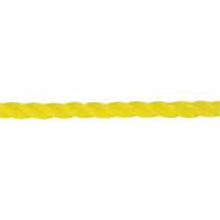1/4" Braided Yellow Rope, Polypropylene, 1300' Auto-Cam