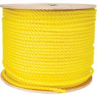 3/8" Braided Yellow Rope, Polypropylene, 630' Auto-Cam