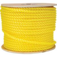 1/2" Braided Yellow Rope, Polypropylene, 335' Auto-Cam