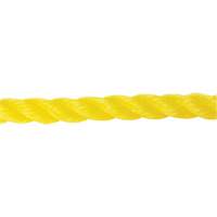 5/8" Braided Yellow Rope, Polypropylene, 200' Auto-Cam