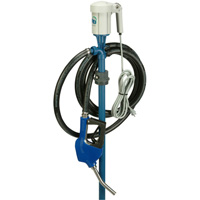EFP-40 Drum Pump Kit with S1 Motor & DEF Accessories, Polypropylene/Stainless Steel Auto-Cam