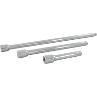 Jeu de rallonges pour douilles, Prise de 1/2", Fini Chrome, 3 Mcx Auto-Cam