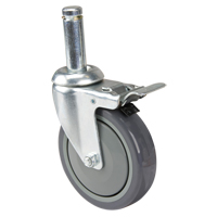 Caster for Chromate Wire Shelving Auto-Cam