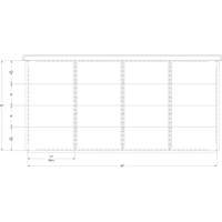 Cabinet d'entreposage à tiroirs intégré Interlok RN762 | Auto-Cam