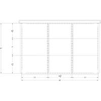 Cabinet d'entreposage à tiroirs intégré Interlok RN753 | Auto-Cam