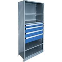 Cabinet d'entreposage à tiroirs intégré Interlok RN747 | Auto-Cam