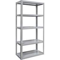 Heavy-Duty Shelving, Steel, Bolted, 3000 lbs. Capacity, 36" W x 72" H x 18" D RN772 | Auto-Cam