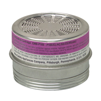 Cartouches pour respirateurs Comfo, Cartouche gaz/vapeur, Gaz acide/P100 Auto-Cam