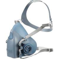 7500 Series Reusable Half Facepiece Respirator, Silicone, Small Auto-Cam