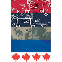 Cool Offs Bandana, Red Auto-Cam