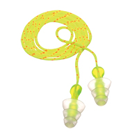 Bouchons d'oreilles r&eacute;utilisables &agrave; trois brides E-A-R, Avec cordon, Vrac - Sac en poly, 26 dB NRR, Taille unique Auto-Cam