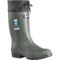 Hunter Boots, Thermoplastic Rubber, Steel Toe, Size 7 Auto-Cam