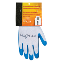 Gants enduits tricot&eacute; sans couture en caoutchouc naturel, 10, R&ecirc;vetement Latex de caoutchouc, Calibre 10, Enveloppe en Polyester/Coton Auto-Cam
