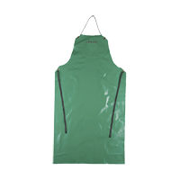 A43 48 Tablier ignifug&eacute; CA-43, Polyester/PVC, 29" lo x 48" la, Vert Auto-Cam