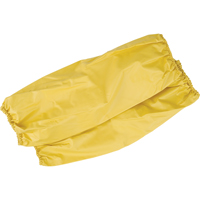 Disposable Sleeves with Elastic Cuffs, 18" long, Polyester/PVC, Yellow Auto-Cam