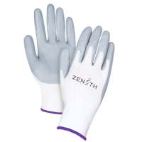 Gants l&eacute;gers enduits et respirants, 6/T-petit, R&ecirc;vetement Mousse de nitrile, Calibre 13, Enveloppe en Polyester Auto-Cam