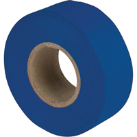 Flagging Tape, 1.2" W x 300' L, Blue Auto-Cam