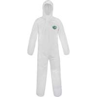 Micromax NS Disposable Coverall, 5X-Large, White, Microporous Auto-Cam