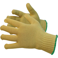 Knit Gloves, Size Medium/8, 7 Gauge, Kevlar&reg; Shell, ANSI/ISEA 105 Level 2 Auto-Cam