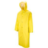 Tornado Long Coat, PVC, 5X-Large, Yellow Auto-Cam