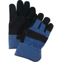 Gants d'ajusteur doubl&eacute;s pour l'hiver &agrave; chaleur sup&eacute;rieure, T-Grand, Paume en Cuir de vache refendu, Doublure en Thinsulate Auto-Cam