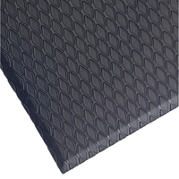 Cushion Max™ Mats, Diamond, 3-3/4' x 5-3/4' x 5/8", Charcoal, Nitrile/PVC SAR822 | Auto-Cam