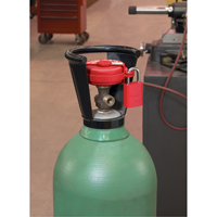 Pressurized Valve Lockout, Gas Cylinder Type Auto-Cam