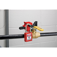 Seal Tight Handle-On Valve Lockouts, Ball Type Auto-Cam