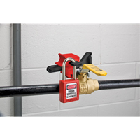 Seal Tight Handle-On Valve Lockouts, Ball Type Auto-Cam