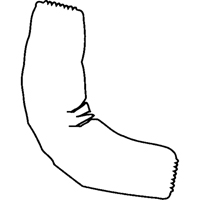 Sleeves, 18" long, Tyvek&reg; 400, White Auto-Cam