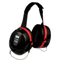 Peltor Optime 105 Series Earmuffs, Neckband, 29 NRR dB Auto-Cam