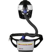 Trousse industrielle lourde pour APR motoris&eacute; TR-600 de Versaflo, Capuchon & visi&egrave;re, Pile Lithium-ion Auto-Cam