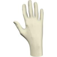 Gants jetables, Grand, Latex, 3 mils, Sans poudre, Naturel, Classe 2 Auto-Cam