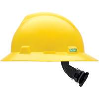 Casques de s&eacute;curit&eacute; &agrave; bordure compl&egrave;te V-Gard, R&eacute;pond aux normes CSA type 1, Suspension Rochet, Non ventil&eacute; Auto-Cam