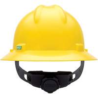 Casques de s&eacute;curit&eacute; &agrave; bordure compl&egrave;te V-Gard, R&eacute;pond aux normes CSA type 1, Suspension Rochet, Non ventil&eacute; Auto-Cam