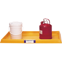 Plateaux Ultra-Containment Tray, 54" lo x 29,8" la x 3,5" h, Cap. de d&eacute;versement 16,5 gal. US Auto-Cam