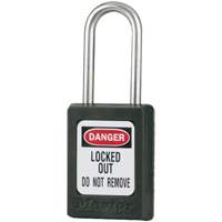 Cadenas de s&eacute;curit&eacute; S31 Zenex, Noir, Cl&eacute;s identiques, Thermoplastique, Largeur de 1-3/8" Auto-Cam