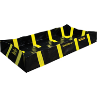 Bermes de confinement avec supports int&eacute;rieurs de parois QuickBerm , Capacit&eacute; 355 gal. US, 6' la x 8' lo x 12" h, Support &agrave; encliqueter Auto-Cam