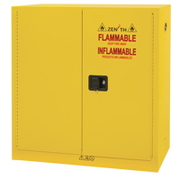 Armoire pour produits inflammables, 24 gal., 2 Porte(s), 43" La x 44" h x 12" p Auto-Cam