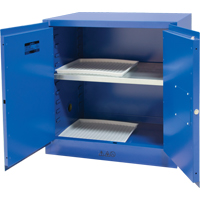Corrosive Liquids Cabinet, 22 gal., 35" x 35" x 22" Auto-Cam