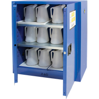 Corrosive Liquids Cabinet, 30 gal., 43" x 44" x 18" Auto-Cam