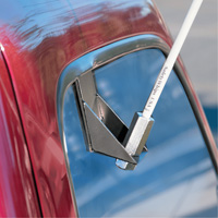 Tiges de s&eacute;curit&eacute; pour travaux l&eacute;gers Safety Whip, Fixation Fen&ecirc;tre, Hauteur 5', Orange Auto-Cam