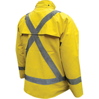 Miner 49er Mining Jacket, Neoprene, Small, Lime-Green Auto-Cam