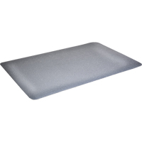 WD Foodmaster Anti-Microbial Mats, Smooth, 3' x 4' x 9/16", Grey, Vinyl Foam Auto-Cam