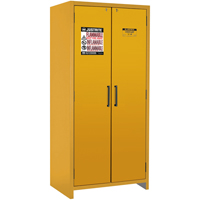 Armoire d'entreposage 90 minutes s&eacute;curitaire et conforme &agrave; la norme EN, 30 gal., 2 Porte(s), 35,16" La x 76,89" h x 24,21" p Auto-Cam