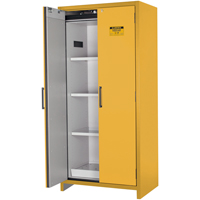 Armoire d'entreposage 90 minutes s&eacute;curitaire et conforme &agrave; la norme EN, 30 gal., 2 Porte(s), 35,16" La x 76,89" h x 24,21" p Auto-Cam