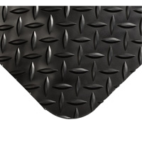 Smart Mats No.497, Diamond, 4' x 10' x 1", Black, PVC/Urethane Auto-Cam