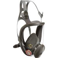 6000 Series Full Facepiece Reusable Respirator, Elastomer/Silicone/Thermoplastic, Medium Auto-Cam